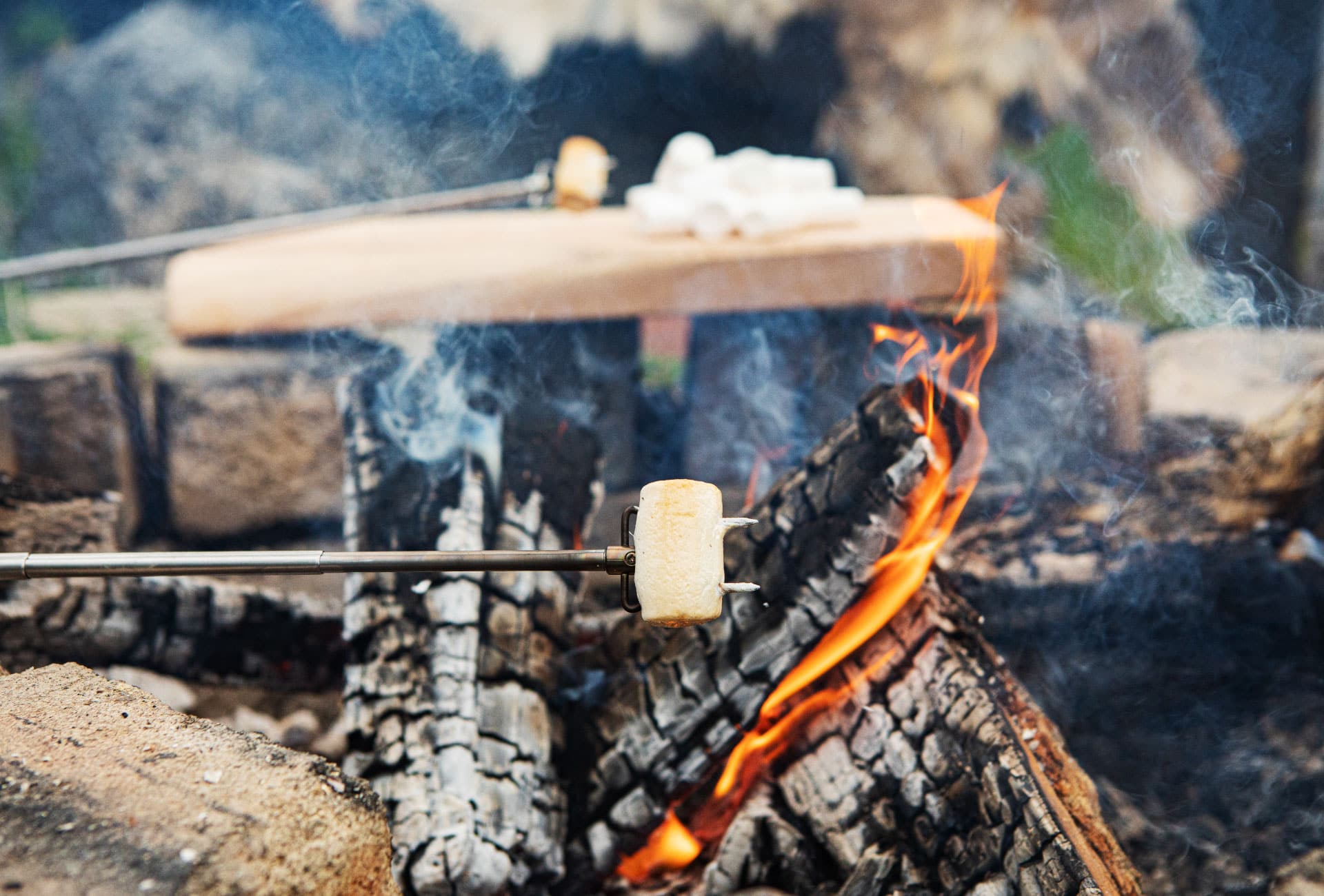 Arctic Legend BBQ Stick spiedo barbecue 80 cm betulla