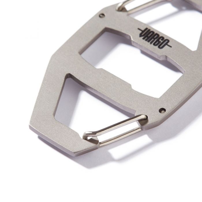 Vargo Binary Moschettone Titanio EDC Apribottiglie