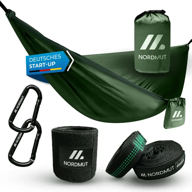 Nordmut Kalix amaca outdoor verde 1 persona