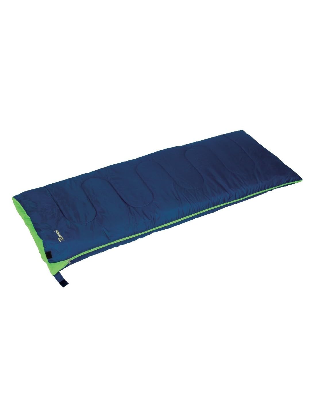 Bertoni Eco Cotton sacco a pelo rettangolare blu 190x75 cm