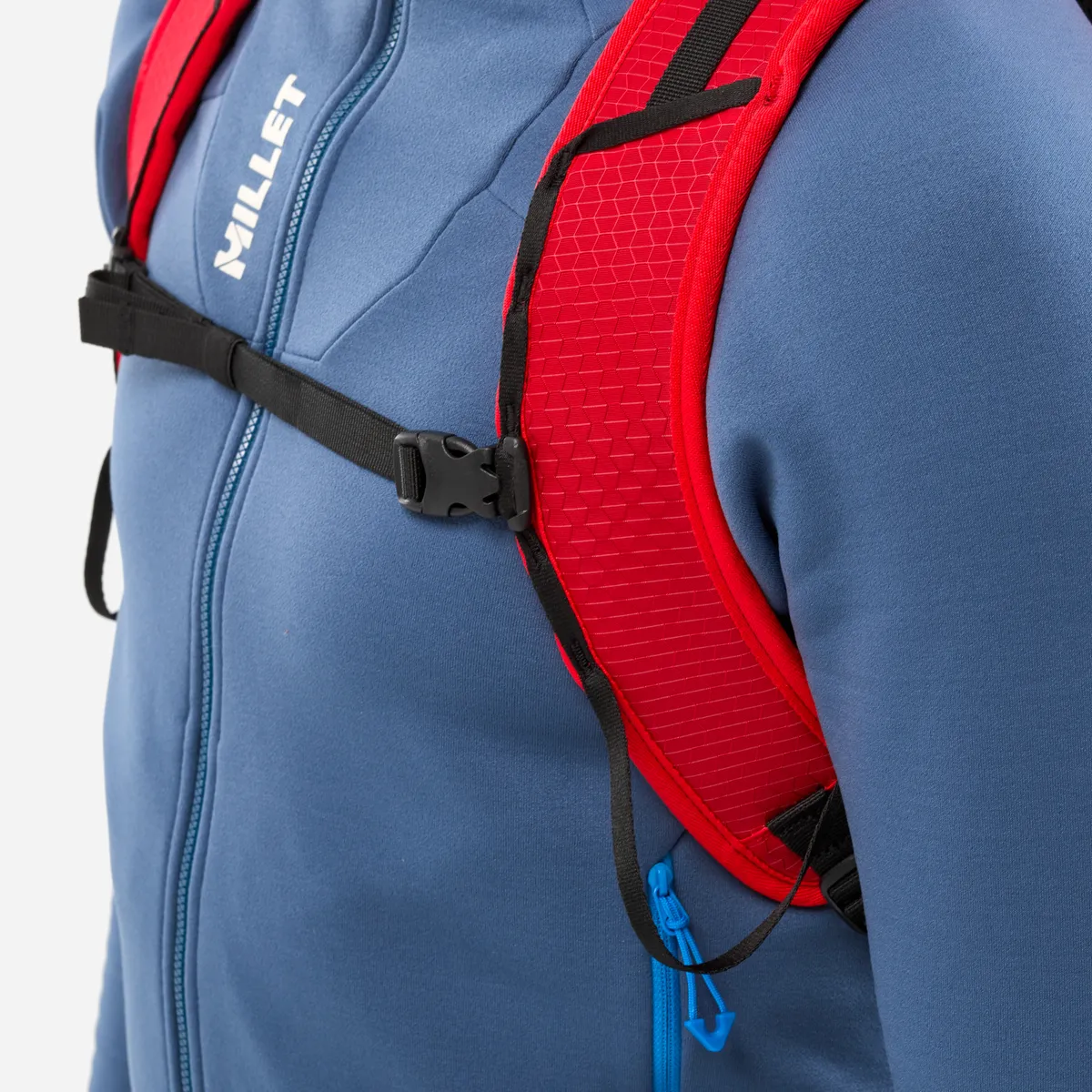 Millet Peuterey 35+10 zaino rosso 35+10 L alpinismo