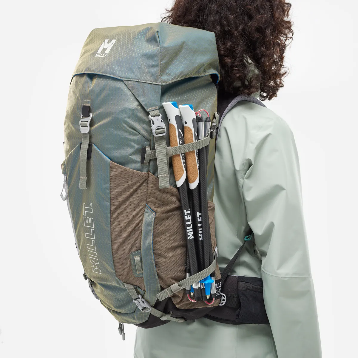 Millet Ubic Donna Zaino Trekking 40 L E-Sand Porta Sci