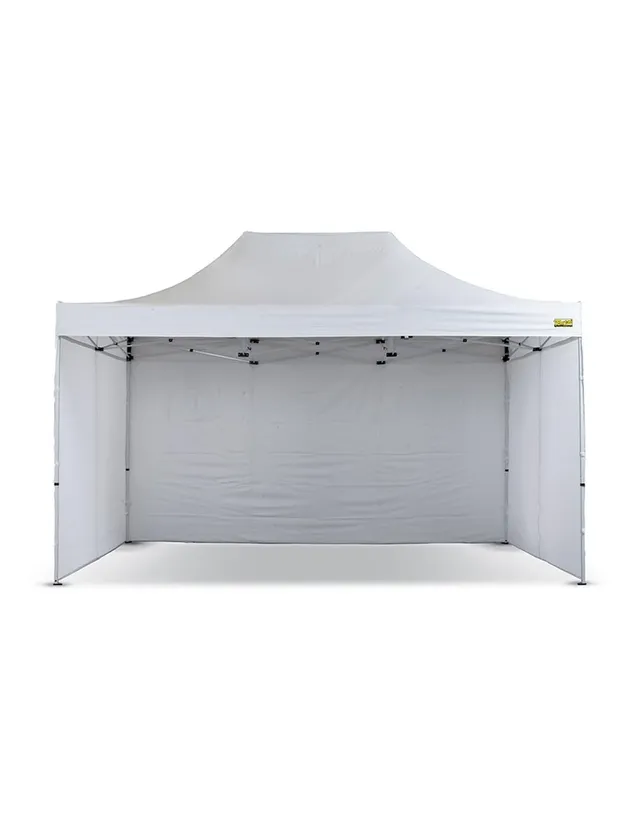 Bertoni Piramide laterale gazebo 4,5 m bianco PVC