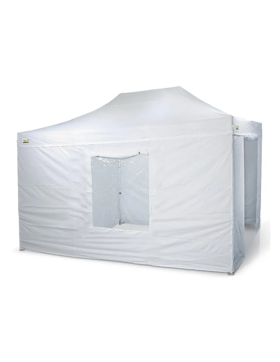 Bertoni Piramide 2x3 Kit 4 Laterali Gazebo con Porta e Finestre