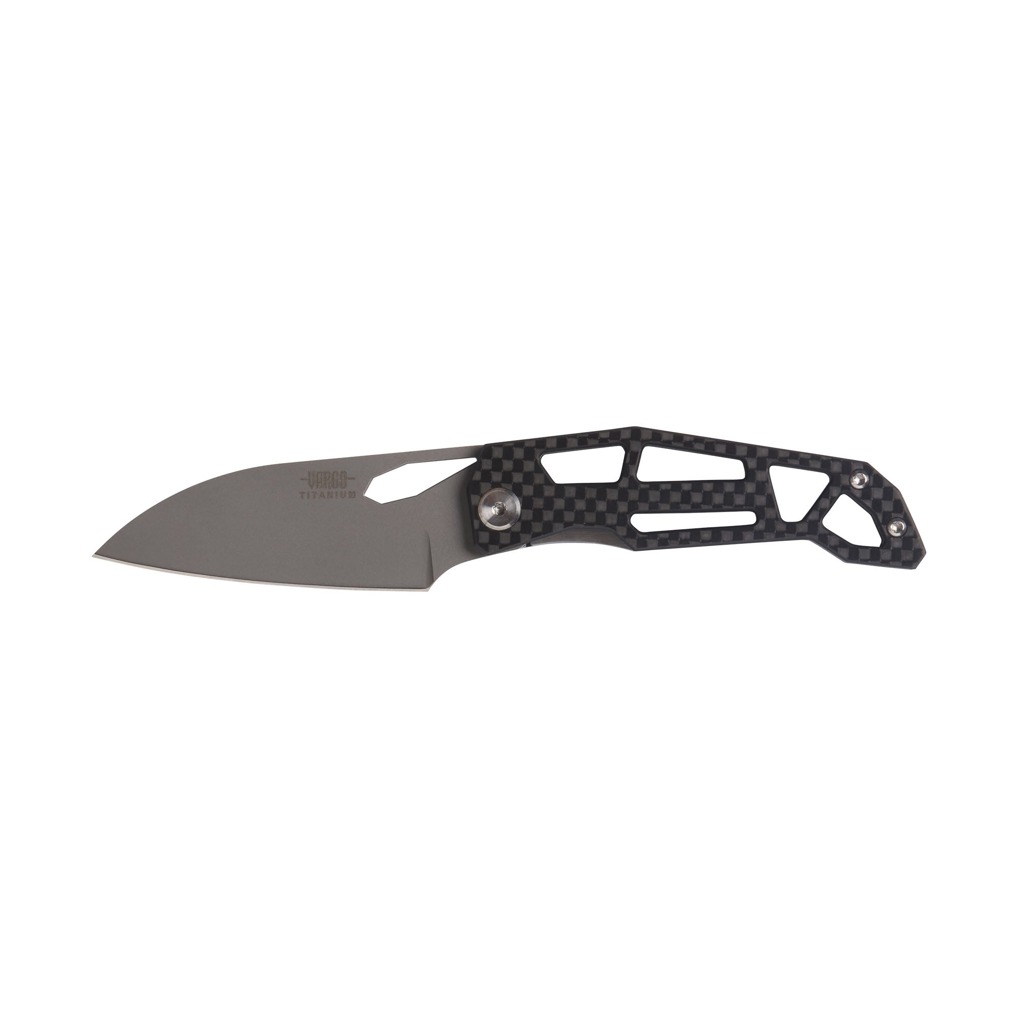 Vargo KaTi TC-2 coltello titanio manico carbonio