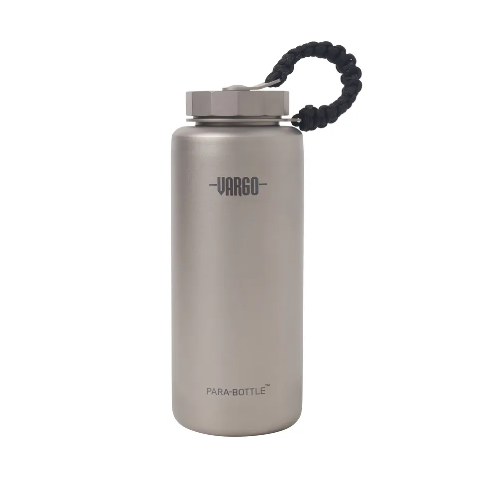 Vargo Titanium Para-Bottle Borraccia Titanio con Paracord