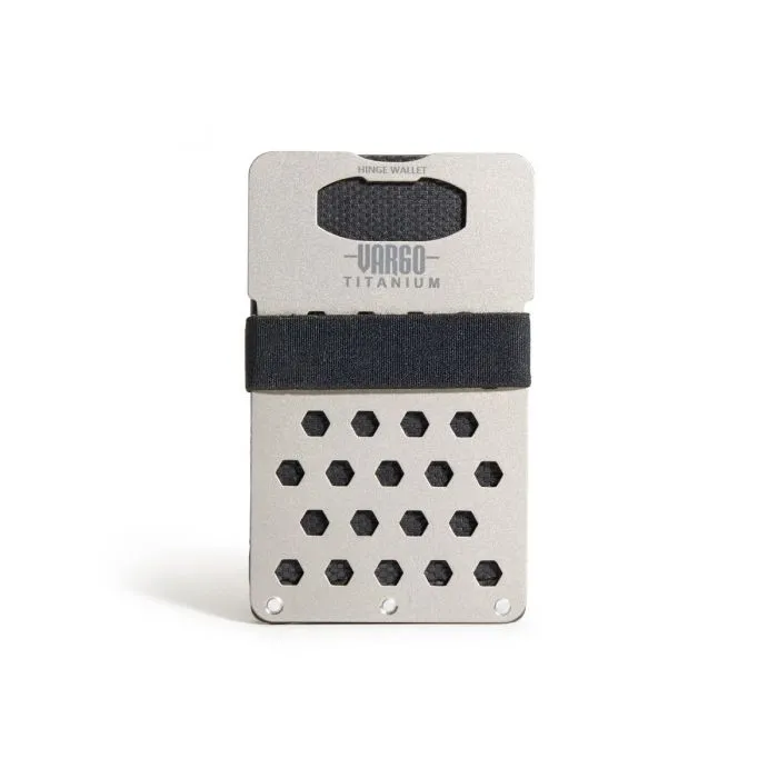 Vargo Titanium Hinge Wallet portafoglio titanio apribottiglie
