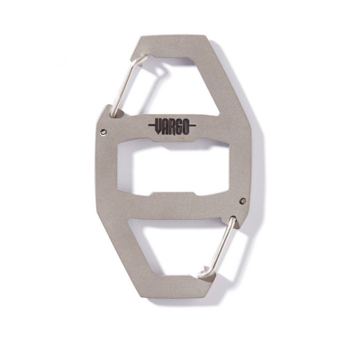 Vargo Binary Moschettone Titanio EDC Apribottiglie