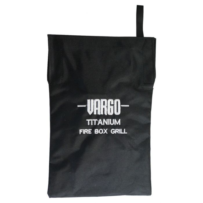 Vargo Fire Box Grill griglia pieghevole acciaio inox