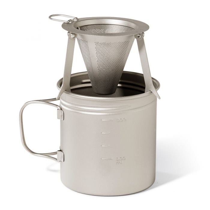 Vargo Travel Coffee Filter filtro titanio