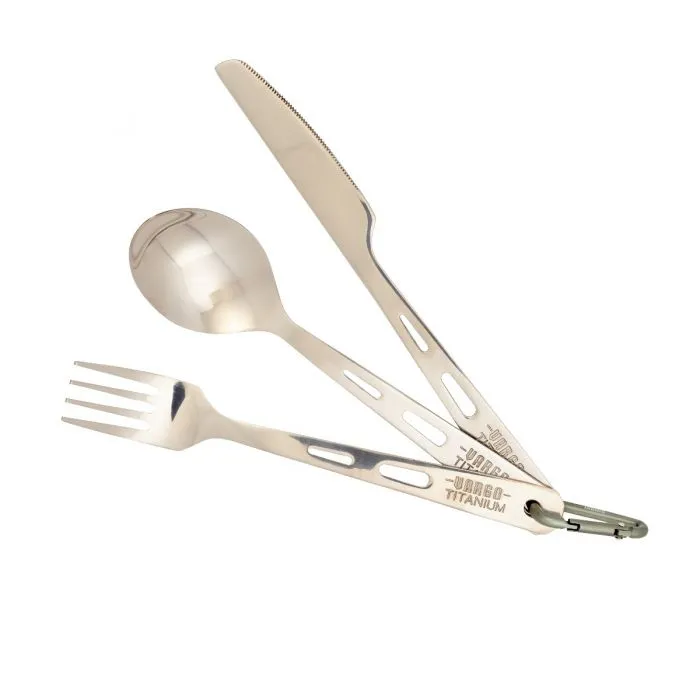 Vargo Set Posate Titanio cucchiaio forchetta