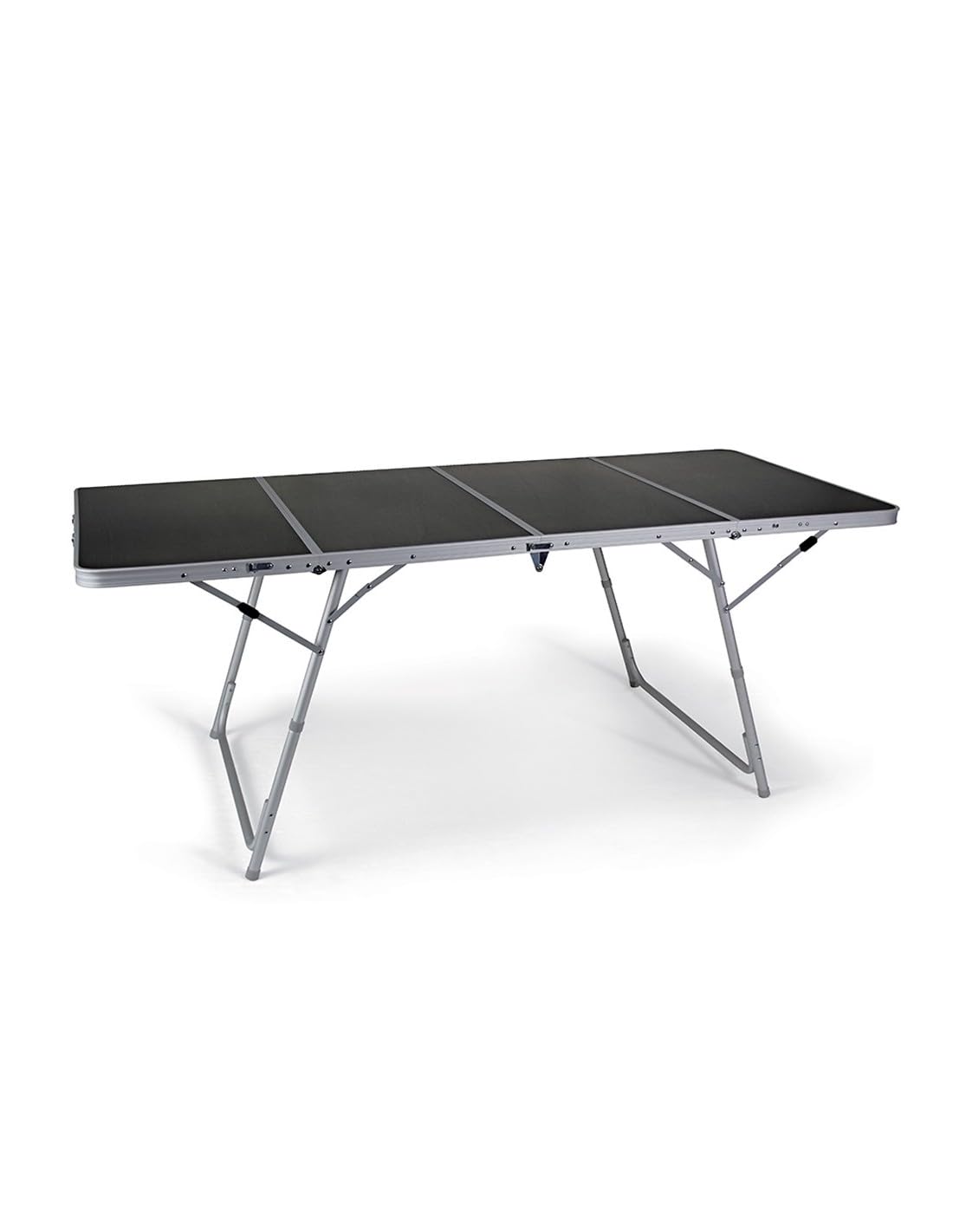 Bertoni Fold 4 Tavolo Campeggio Pieghevole Marrone Alluminio