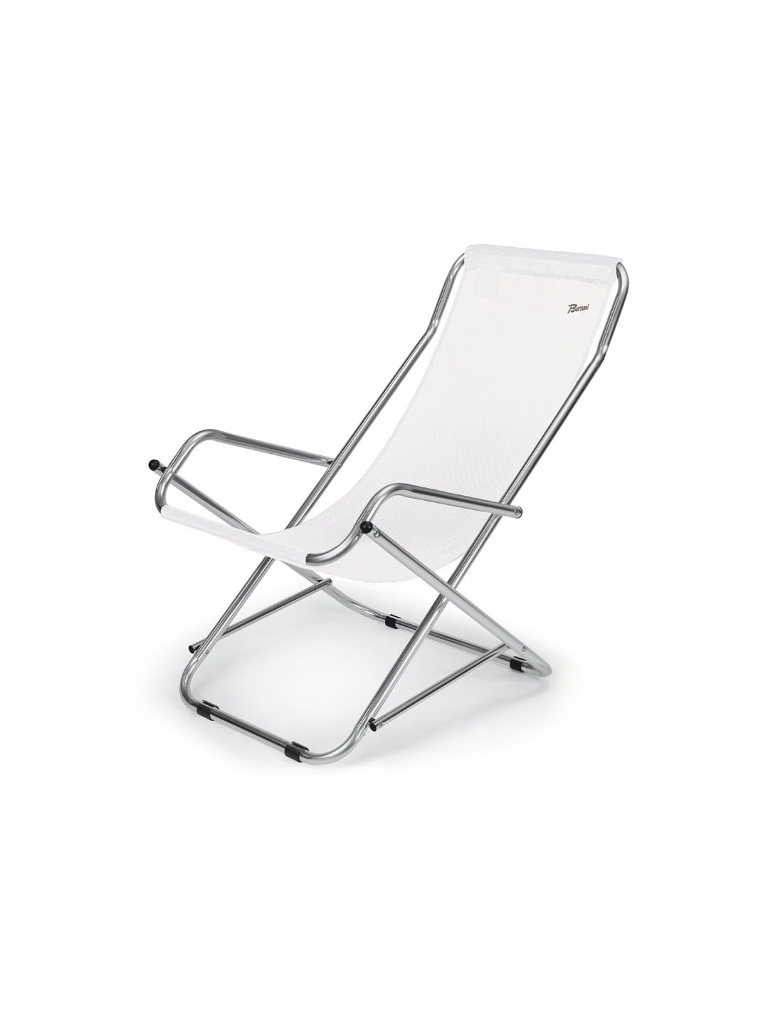 Bertoni Resort Sdraio alluminio bianco 80x52x89 cm