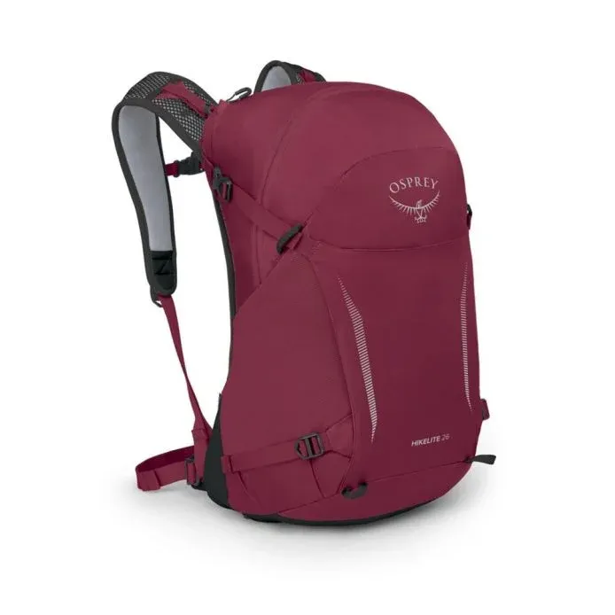 Osprey Hikelite 26 Zaino Trekking 26 L Chameleon Black Antipioggia