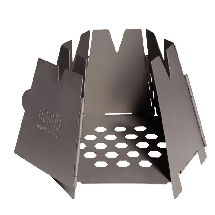 Vargo Hexagon Wood Stove fornello legna acciaio campeggio