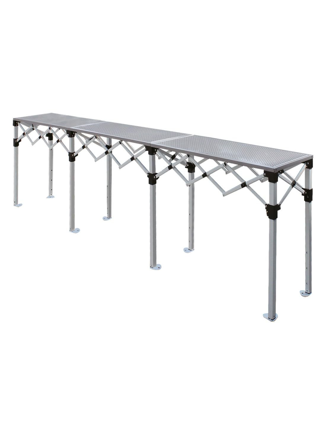 Bertoni Tekno Tavolo 284x40 cm Acciaio 300 Kg Altezza Regolabile
