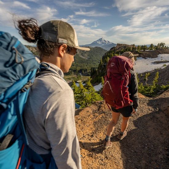 Osprey Atmos AG LT 65L zaino trekking L/XL blu