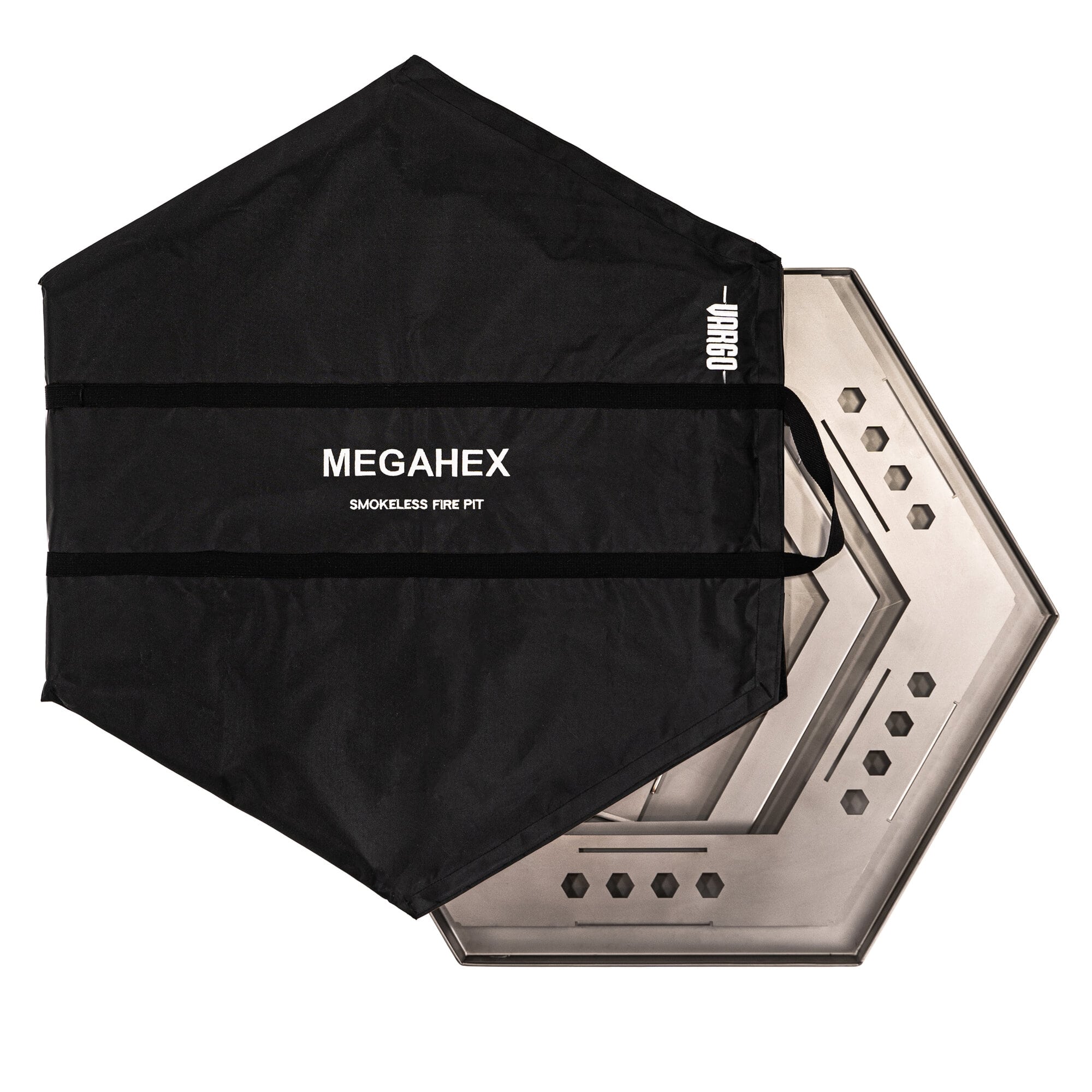 Vargo MegaHex Braciere Campeggio Pieghevole Senza Fumo