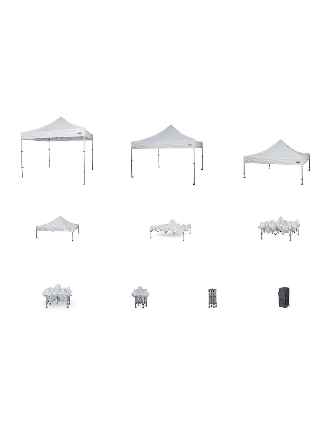 Bertoni Compact gazebo pieghevole 3x3 m impermeabile UV