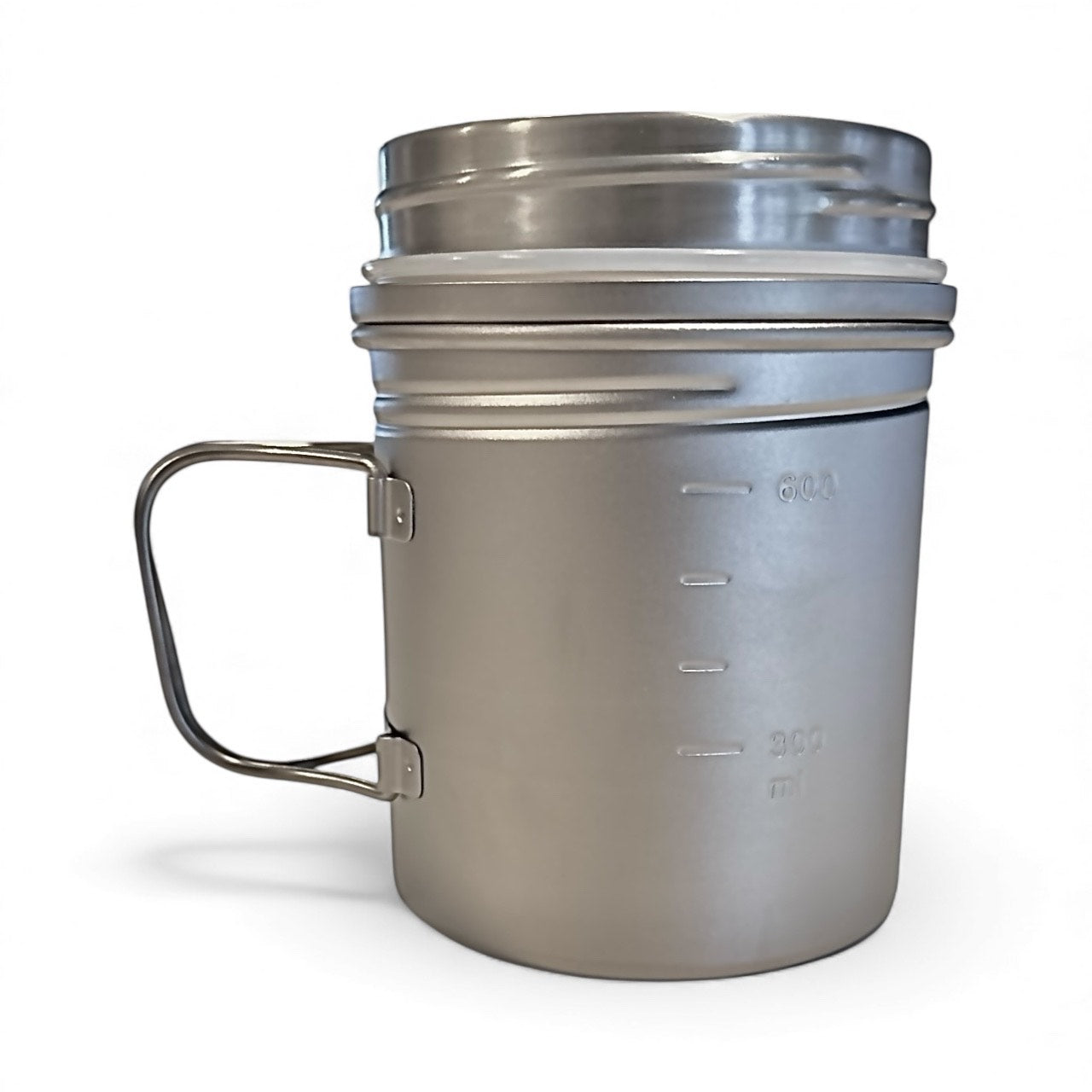Vargo BOT 700 pentolino titanio 700 ml con coperchio