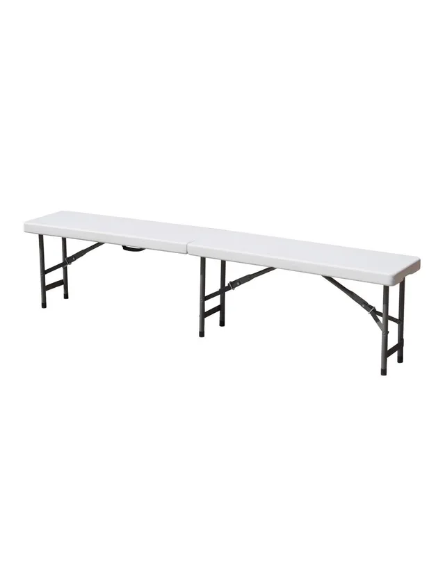 Bertoni Panca Catering 180x28 cm Pieghevole HD Ferro