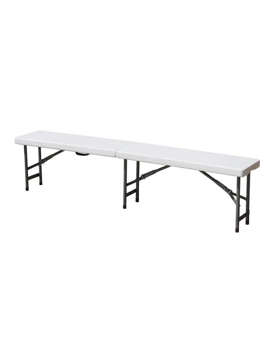 Bertoni Panca Catering 180x28 cm Pieghevole HD Ferro