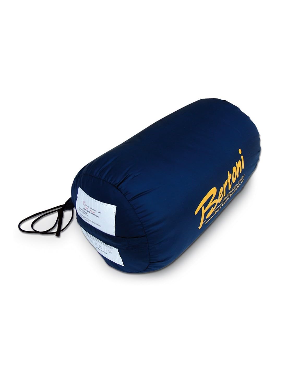 Bertoni Eco Cotton sacco a pelo rettangolare blu 190x75 cm