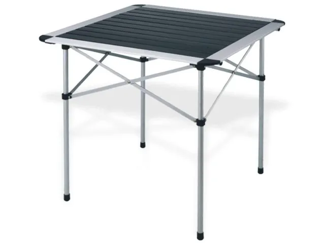 Bertoni 70 Tavolo Campeggio Pieghevole Blu Alluminio