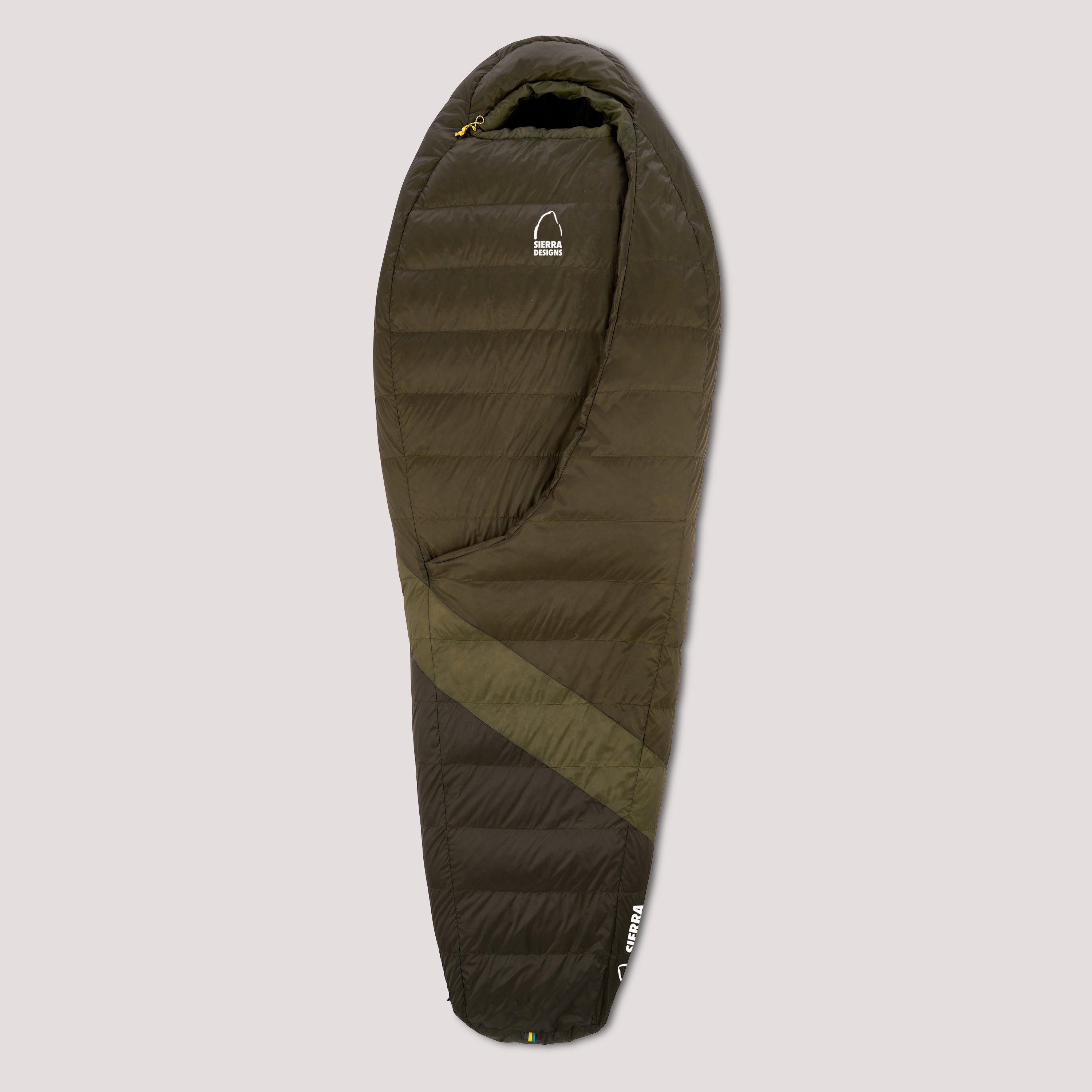 Sierra Designs Cloud 800F 20 sacco a pelo piuma verde