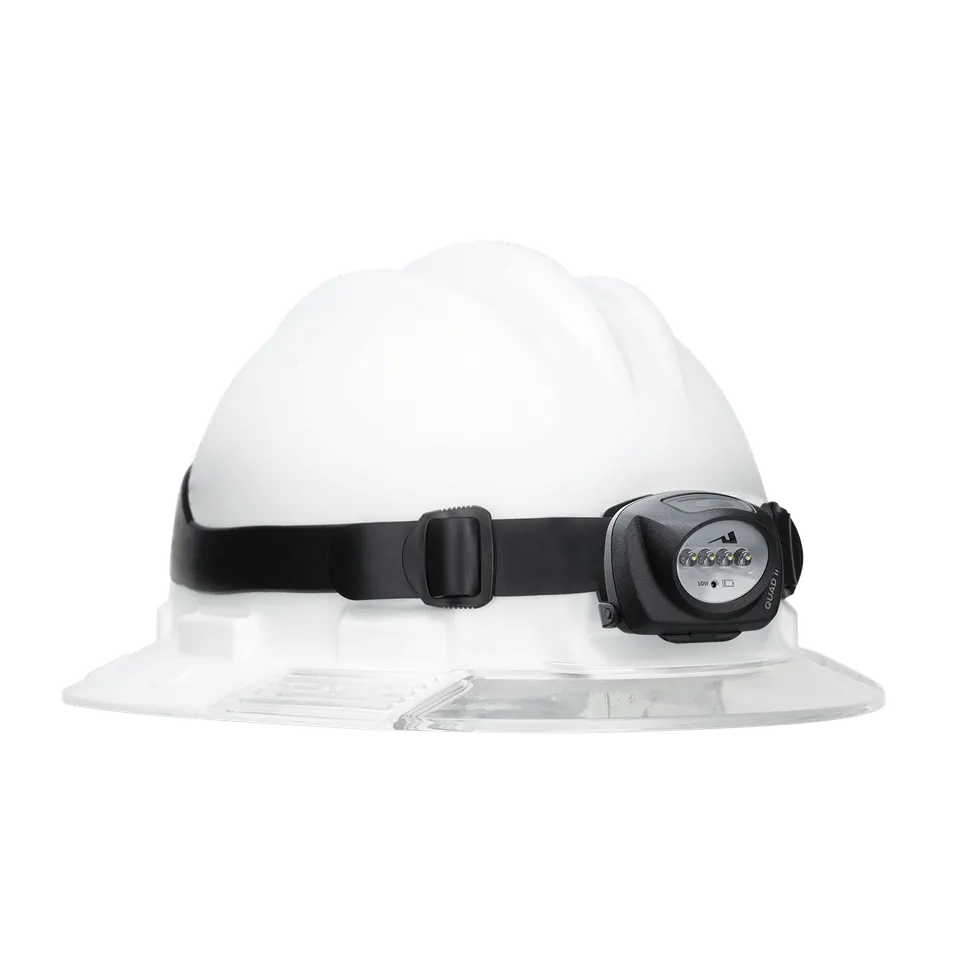 Princeton Tec Quad II lampada frontale flood IPX7 sicurezza