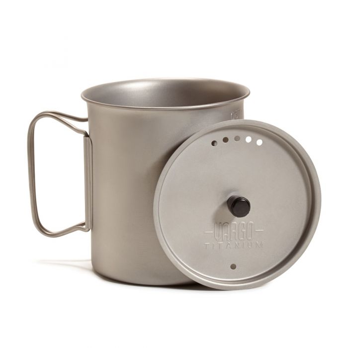 Vargo Ti-Lite 750 Mug Tazza Titanio 750 ml con Coperchio