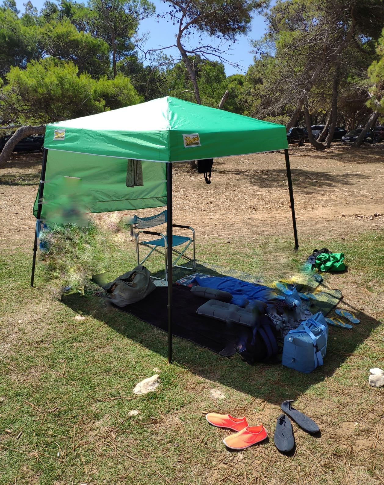 Bertoni Rapido Beach Apple gazebo automatico pieghevole