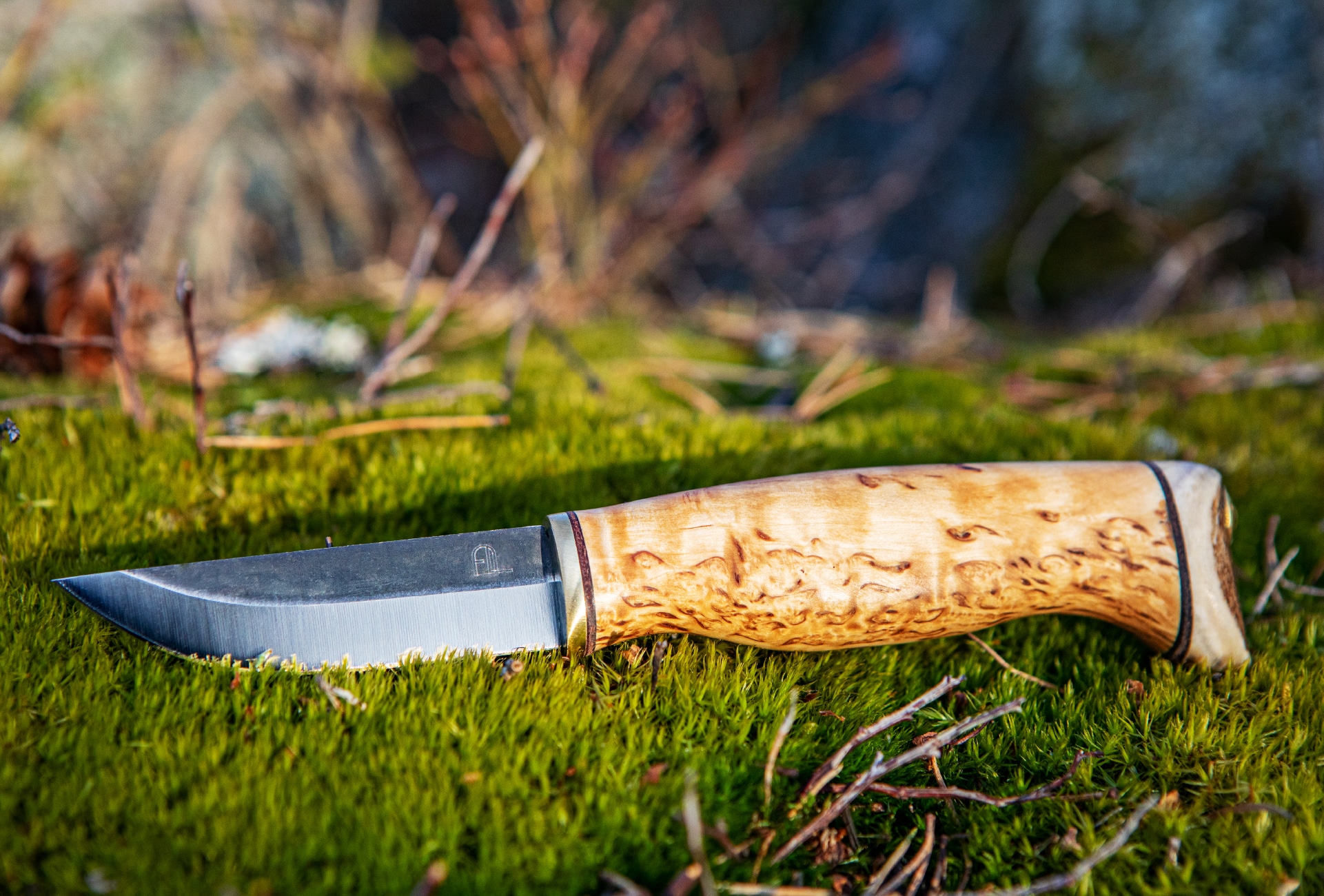 Arctic Legend Puukko Handicraft Knife coltello betulla riccia