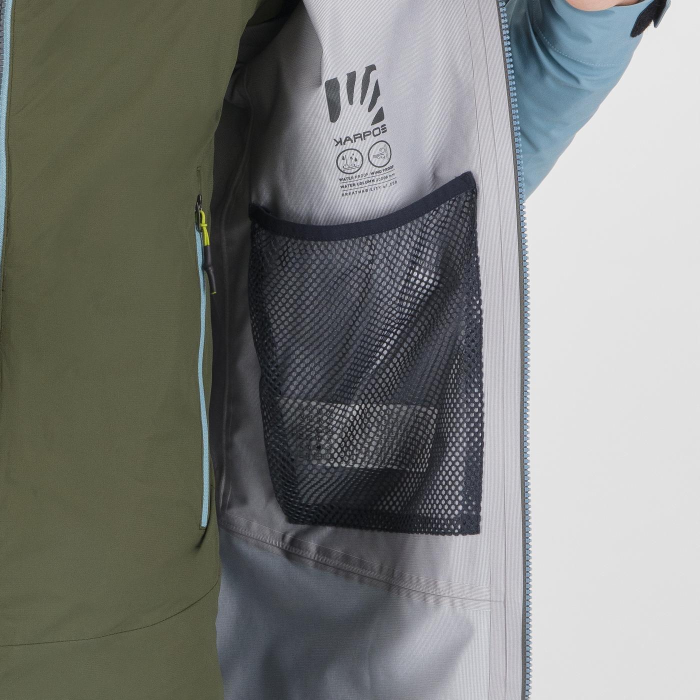 Karpos Storm Evo Jacket guscio impermeabile uomo