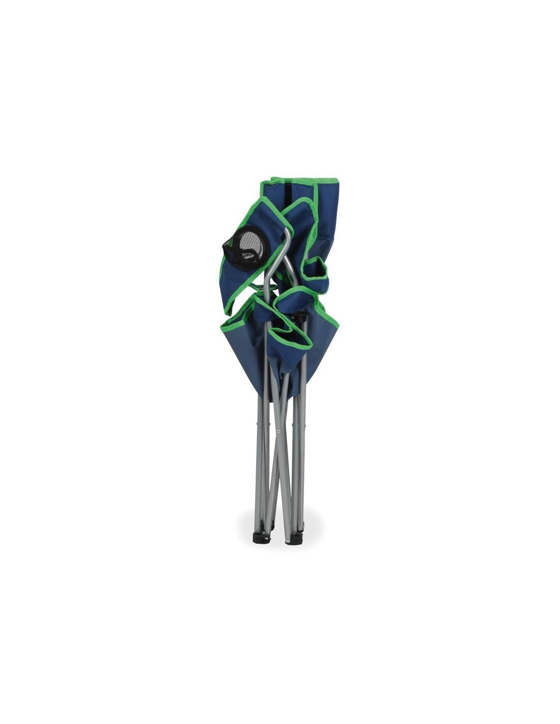 Bertoni Great sedia pieghevole campeggio blu/verde 54x45x90 cm