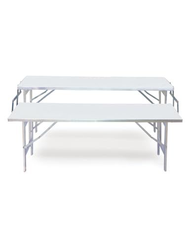 Bertoni Banco 2 banco espositore bianco 100 kg 30x155