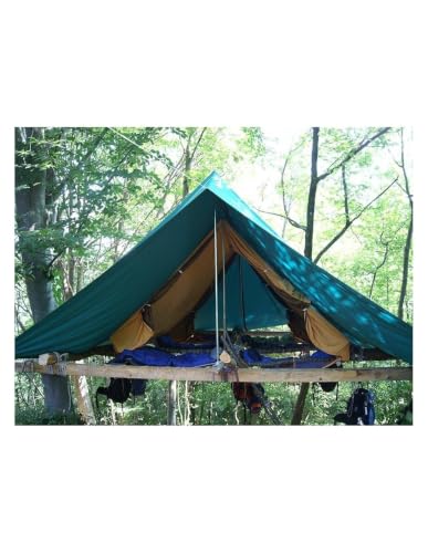 Bertoni Scout Extra Tenda Canadese 8 Posti Impermeabile Abside