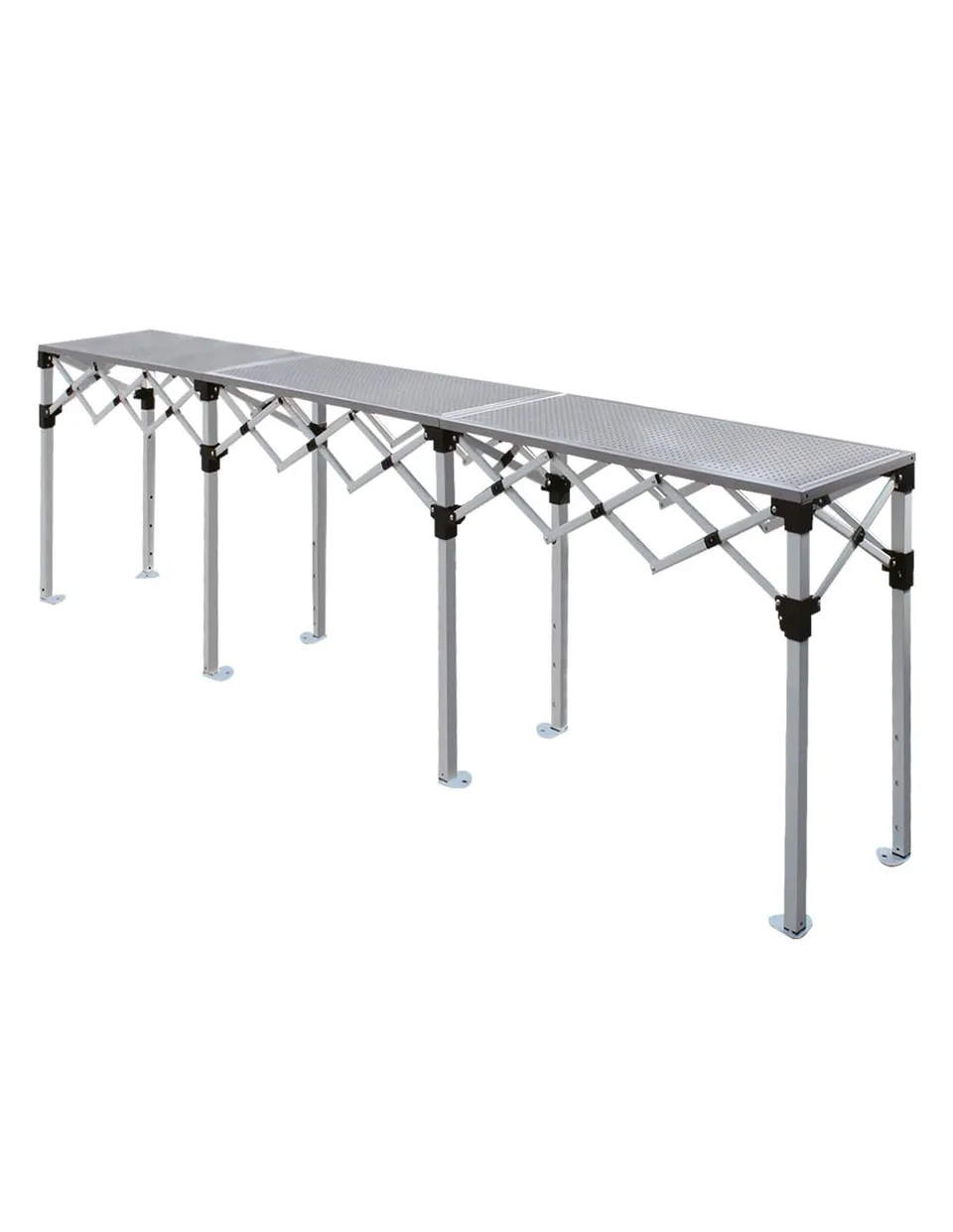 Bertoni Tekno Tavolo 284x40 cm Acciaio 300 Kg Altezza Regolabile