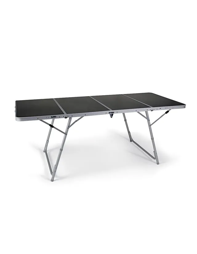 Bertoni Fold 4 Tavolo Campeggio Pieghevole Marrone Alluminio