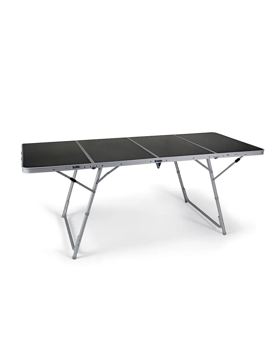 Bertoni Fold 4 Tavolo Campeggio Pieghevole Marrone Alluminio