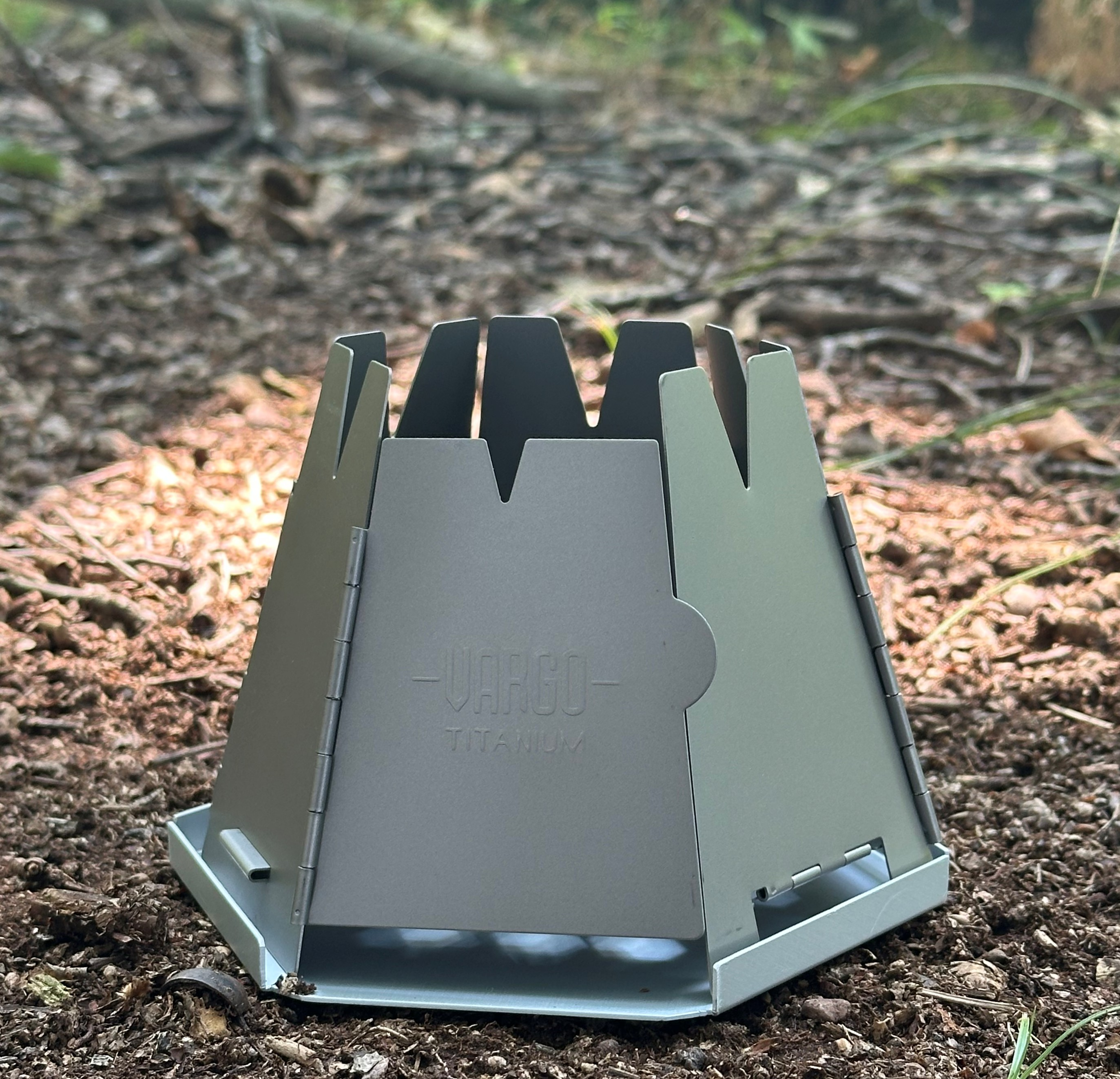 Vargo Hexagon Base Plate Piastra Base Alluminio per Stufa Legna