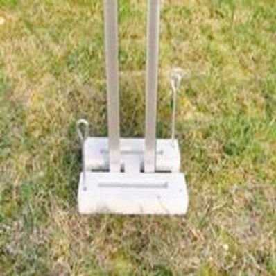 Bertoni base gazebo acciaio grigio 10 kg