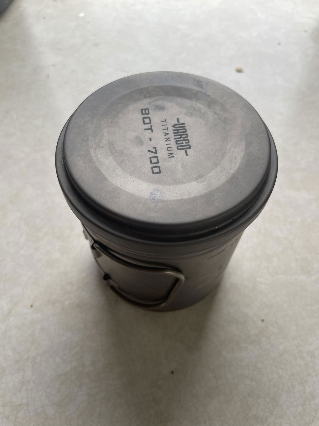 Vargo Travel Coffee Filter filtro titanio