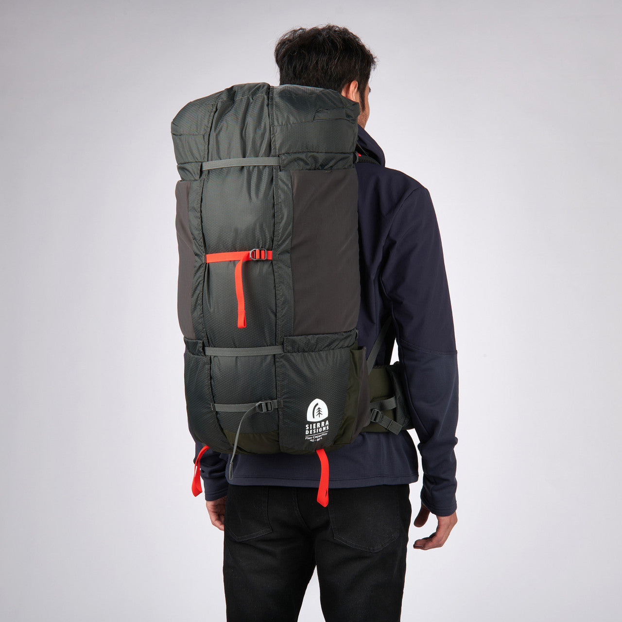 Sierra Designs Flex Capacitor 40-60L zaino Peat M/L trekking