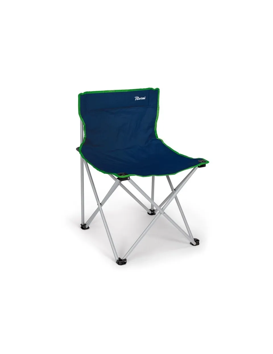 Bertoni Captain HEN052 sedia campeggio blu/verde pieghevole