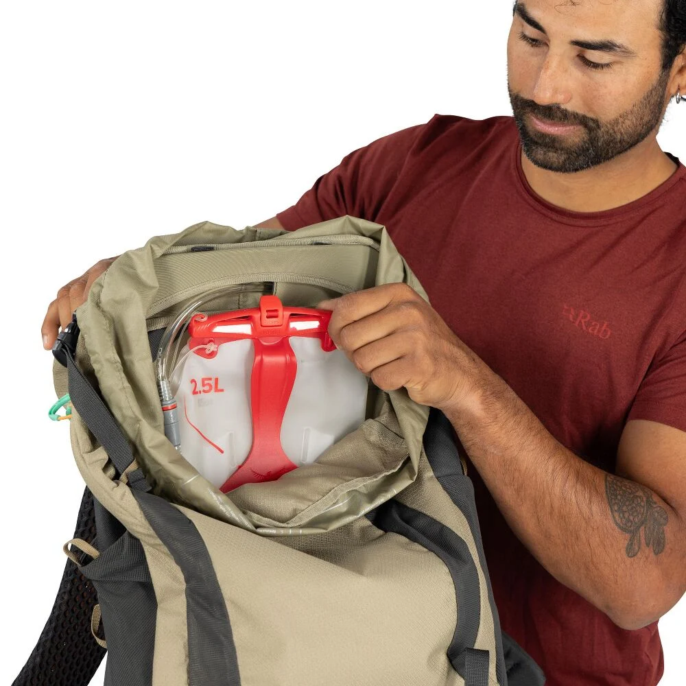 Osprey Kestrel Lt zaino verde 45l backpacking