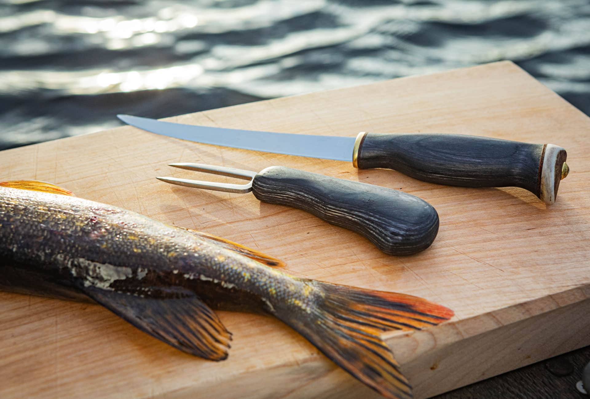 Arctic Legend Fillet coltello pesce 16 cm betulla
