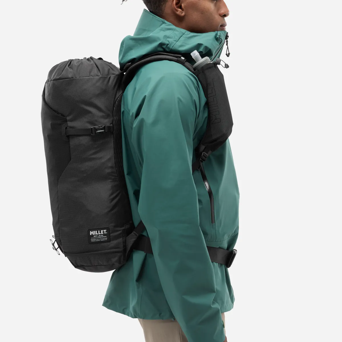 Millet Mixt zaino nero 25+5l roll-top alpinismo