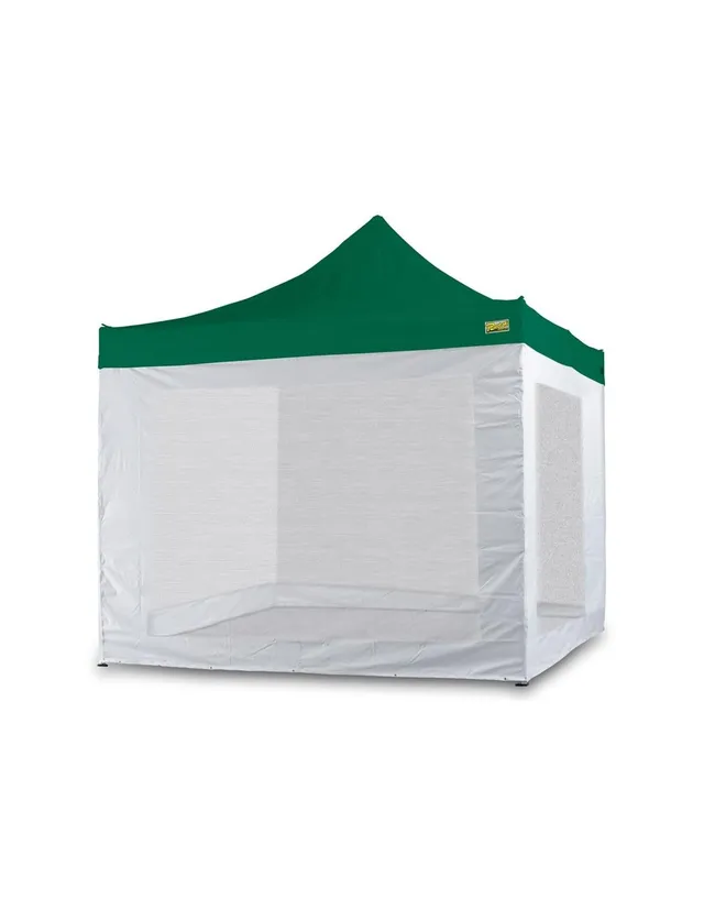 Bertoni Piramide Tetto Gazebo 3x3 Verde Impermeabile