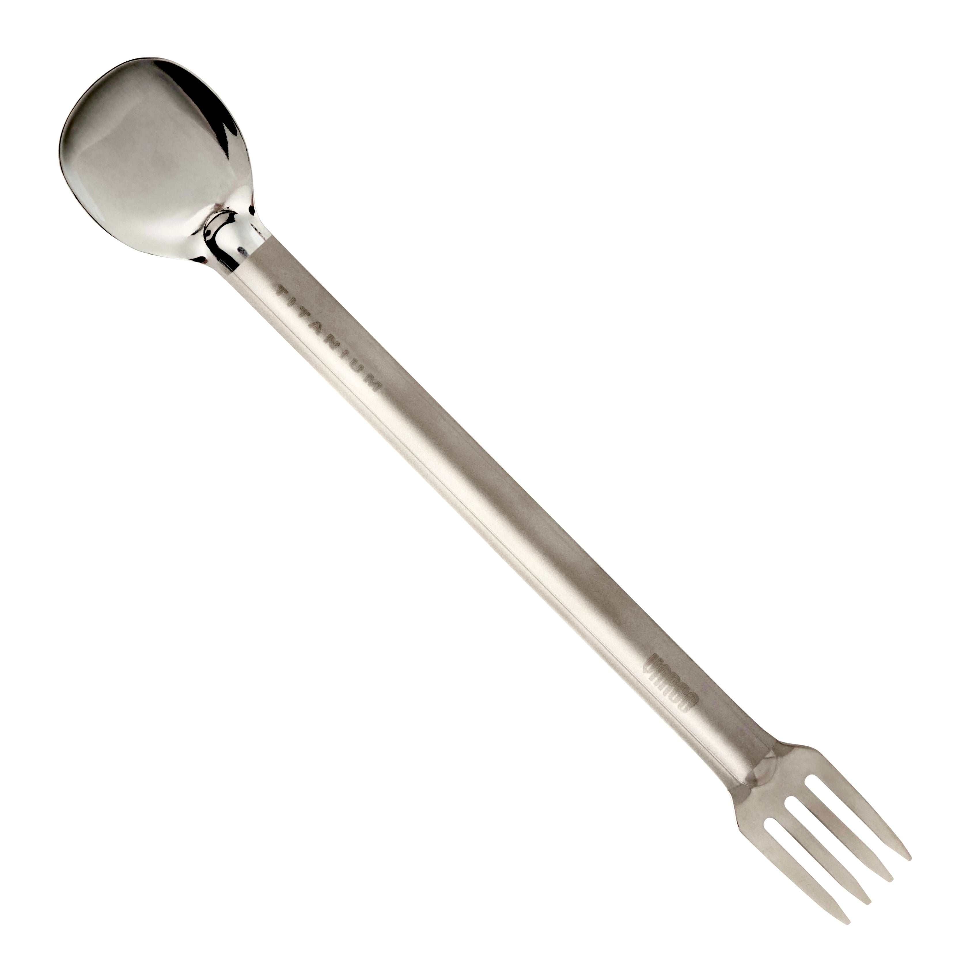 Vargo Titanium Utensils Long Handle Fork-N-Spoon Posata Titanio